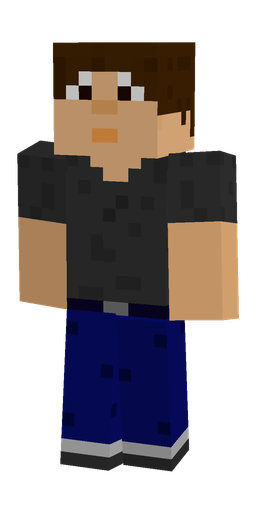Black skin: body, front render