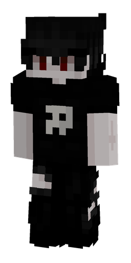 Black skin: body, front render