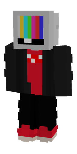 Black skin: body, front render