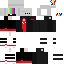Black skin: raw texture render