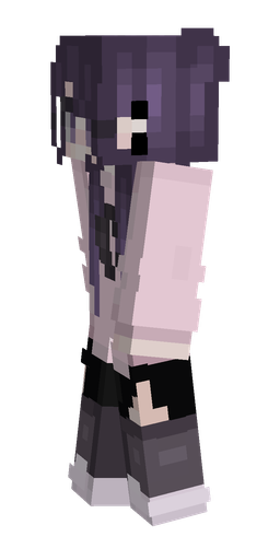 Black skin: body, left side render