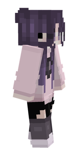 Black skin: body, right side render