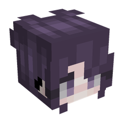 Black skin: head render