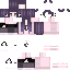 Black skin: raw texture render