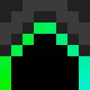 Black skin: face render
