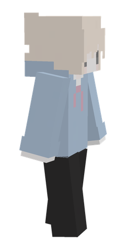 Black skin: body, right side render