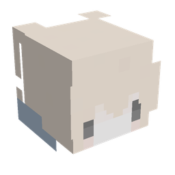 Black skin: head render