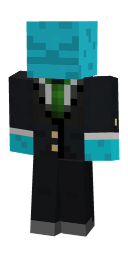 Black skin: body, front render