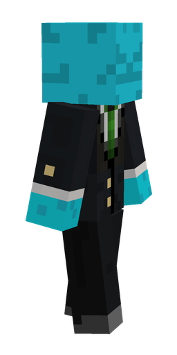 Black skin: body, right side render