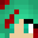 Green skin: face render