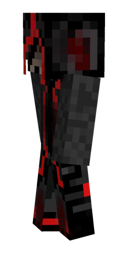 Black skin: body, left side render