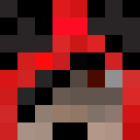 Black skin: face render