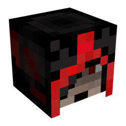 Black skin: head render