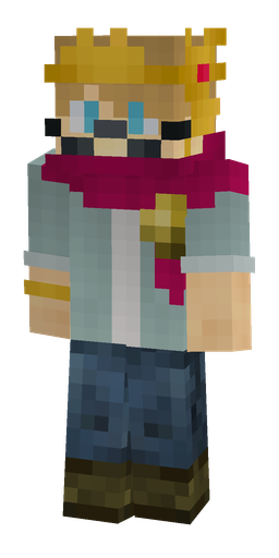Blue skin: body, front render