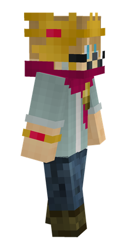Blue skin: body, right side render