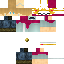 Blue skin: raw texture render