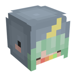 Blue skin: head render
