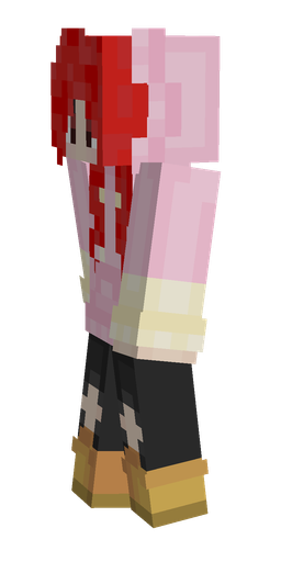 Black skin: body, left side render