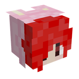 Black skin: head render