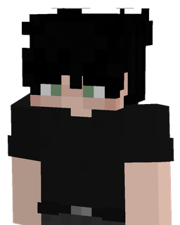 Black skin: bust render