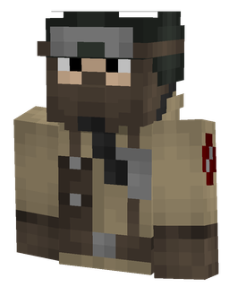 Black skin: bust render