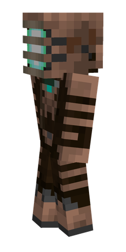 Black skin: body, left side render