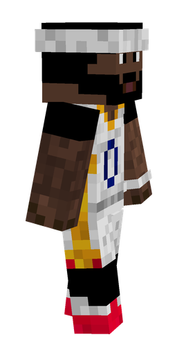 Black skin: body, right side render