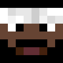 Black skin: face render