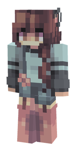 Black skin: body, front render