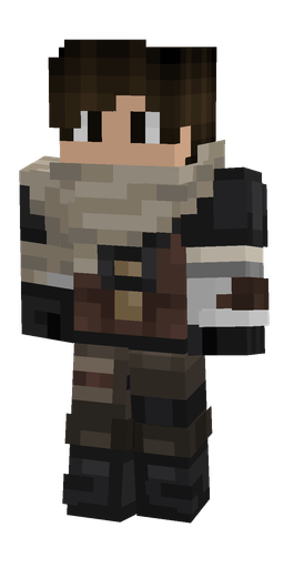 Black skin: body, front render