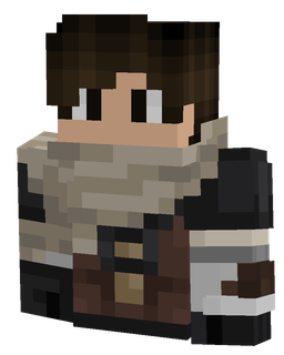 Black skin: bust render