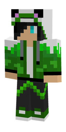 Black skin: body, front render