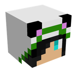 Black skin: head render