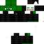 Black skin: raw texture render