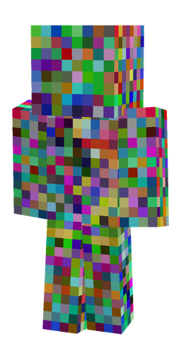 Blue skin: body, front render
