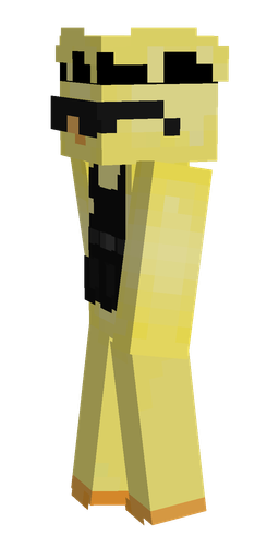 Black skin: body, left side render