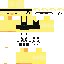 Black skin: raw texture render