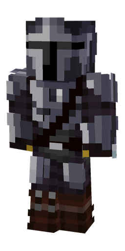 Black skin: body, front render