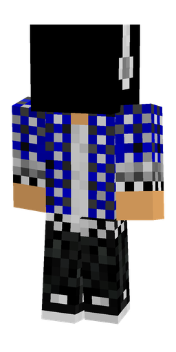 Black skin: body, front render