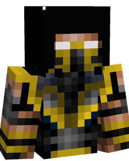 Black skin: bust render