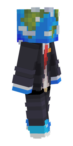 Black skin: body, right side render