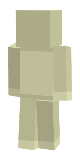 Slim skin: body, back render