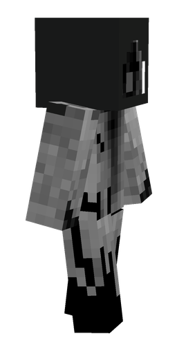 Black skin: body, right side render