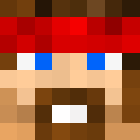Blue skin: face render