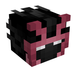Black skin: head render
