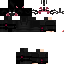 Black skin: raw texture render