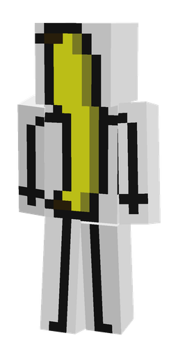 Black skin: body, back render