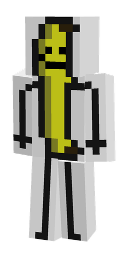 Black skin: body, front render