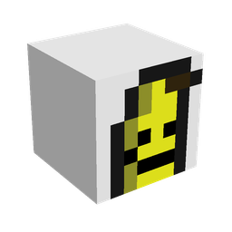 Black skin: head render