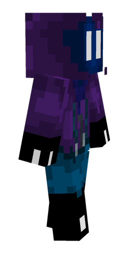 Black skin: body, right side render